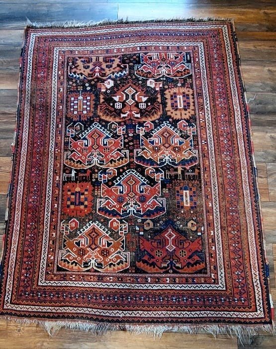 Handmade Avshar Rug, Iran