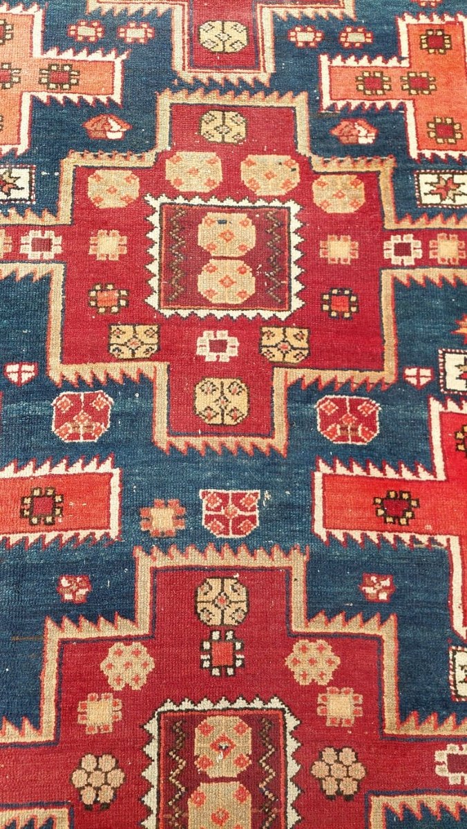 Tapis Fait Main Karabagh Kazak-photo-3