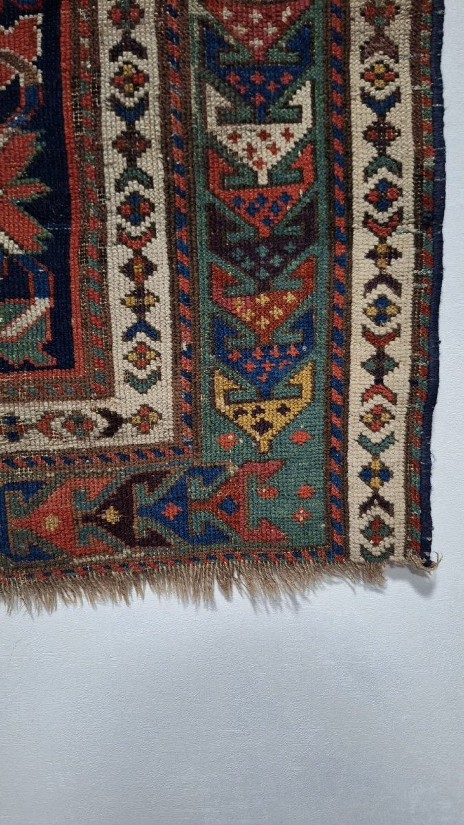 Antique Handmade Shirvan Rug, , 19th Century-photo-4
