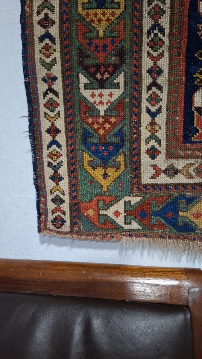 Antique Handmade Shirvan Rug, , 19th Century-photo-6