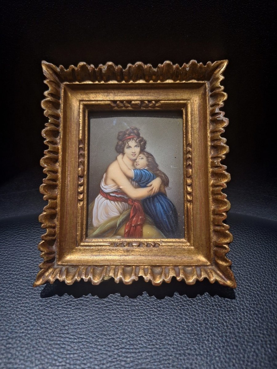 Peinture Miniature, XIXe Siècle