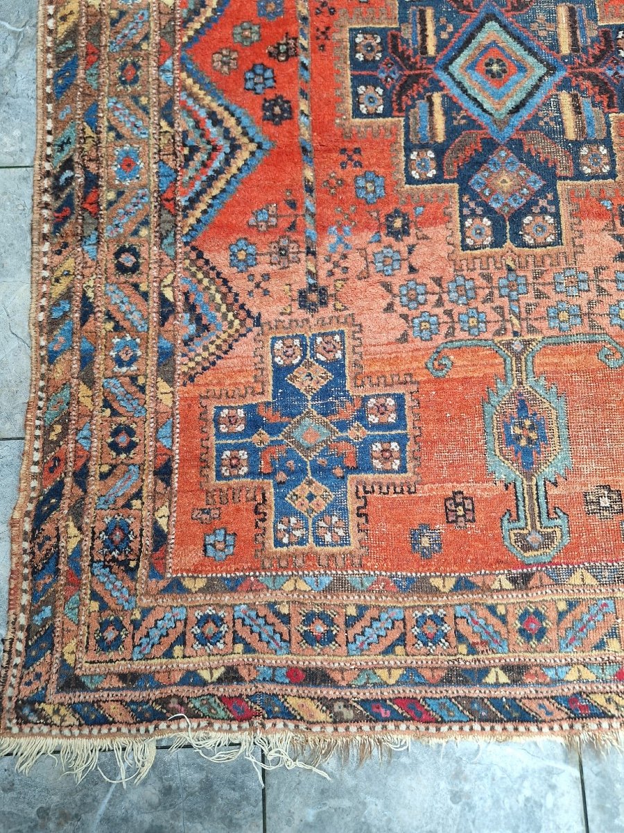 Avshar Neriz Handmade Antique Rug-photo-4