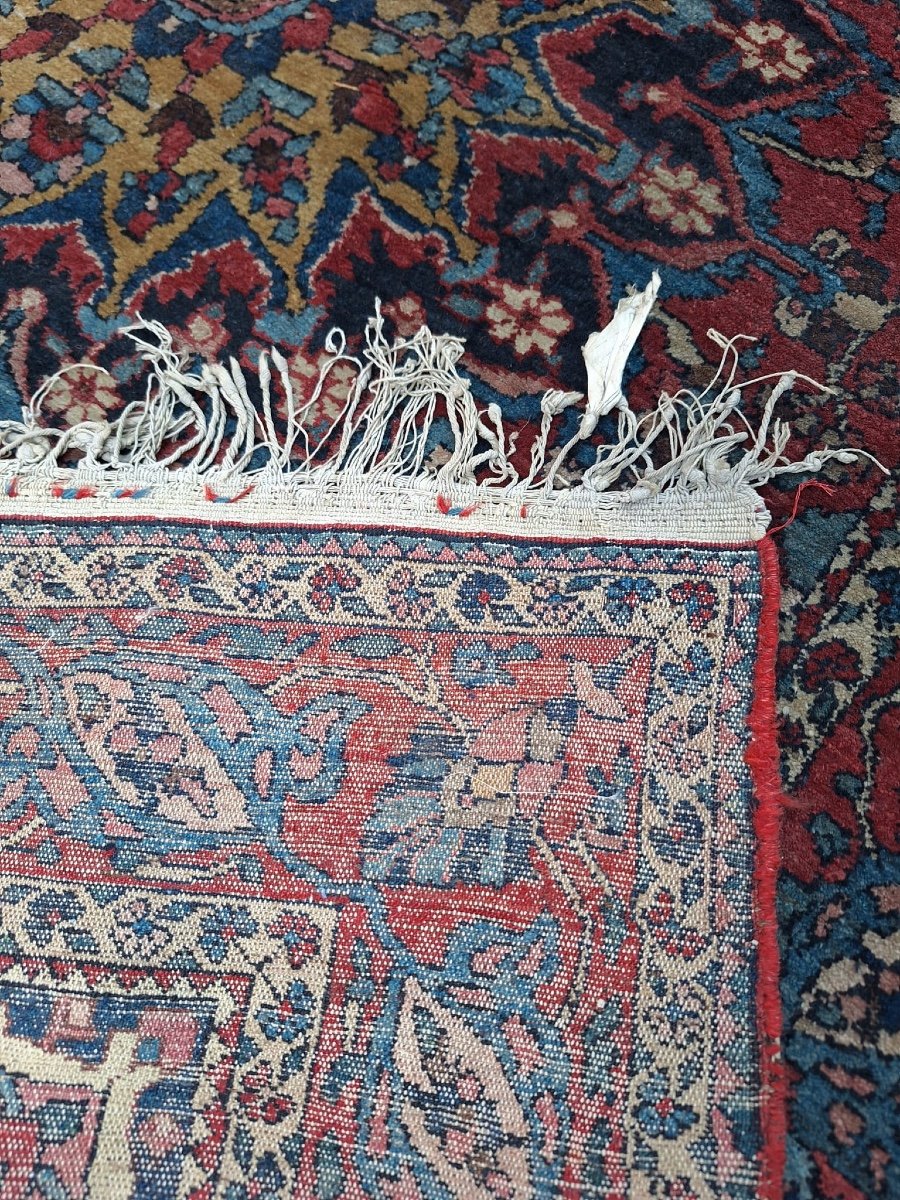 Antique Handmade Bakhtiari Rug-photo-3