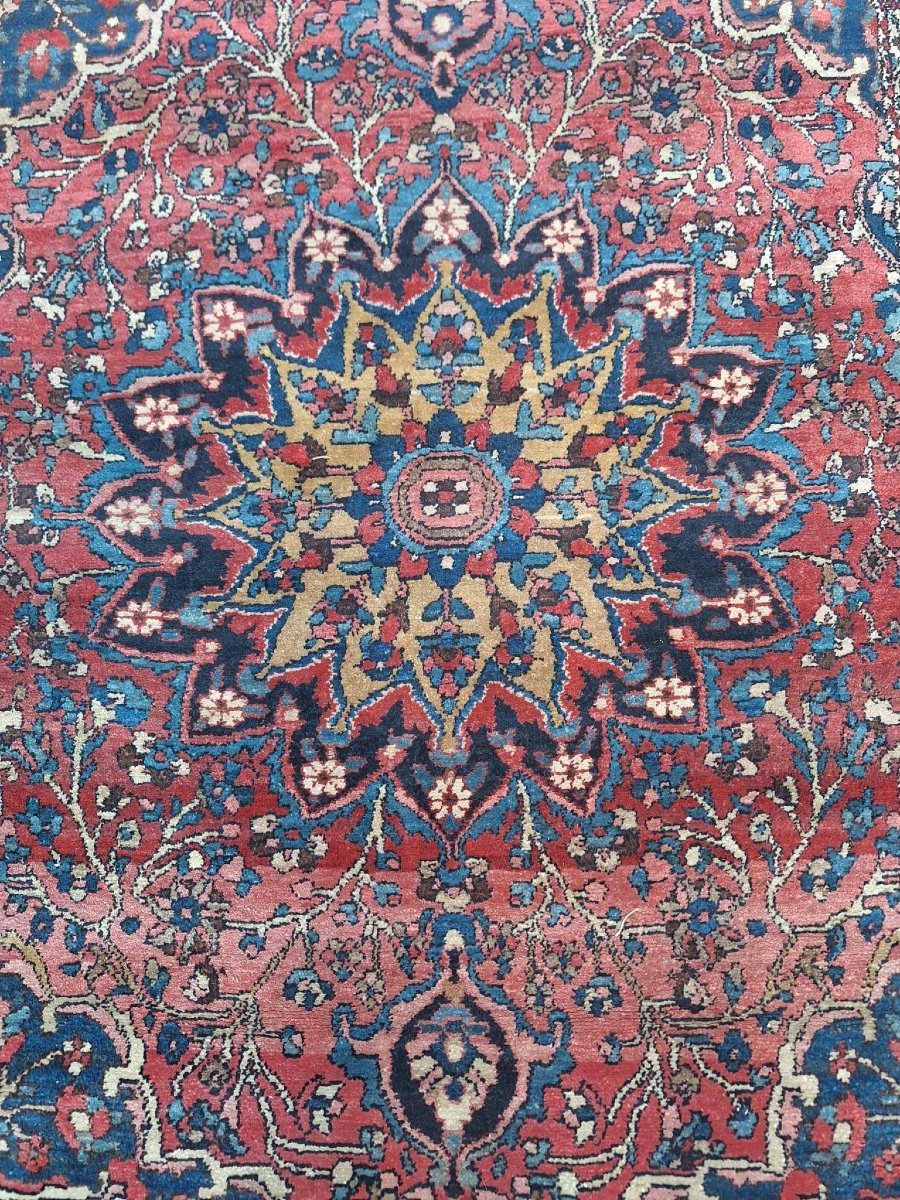 Antique Handmade Bakhtiari Rug-photo-4