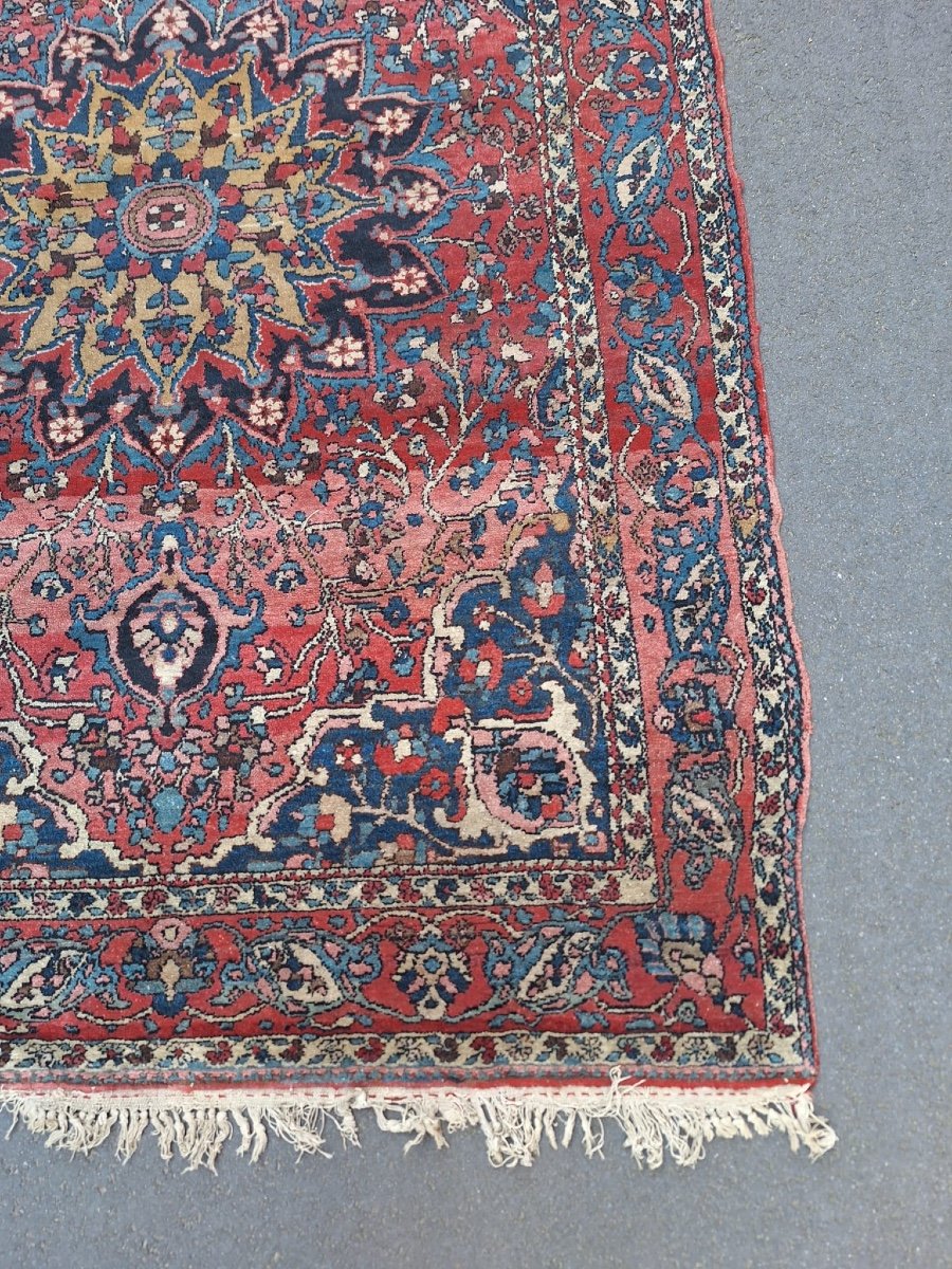 Antique Handmade Bakhtiari Rug-photo-3