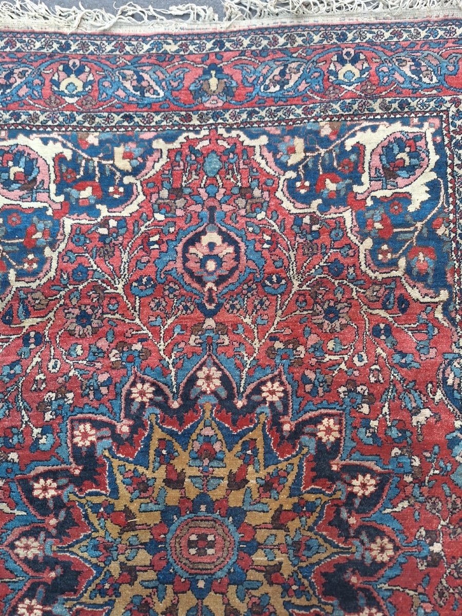 Antique Handmade Bakhtiari Rug-photo-5