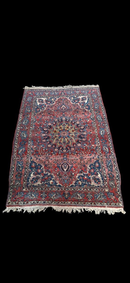 Antique Handmade Bakhtiari Rug