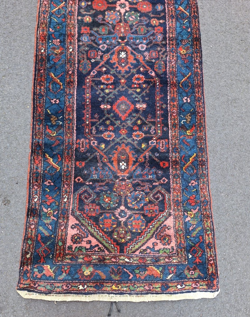 Tapis Vintage Fait Main Hamadan-photo-3