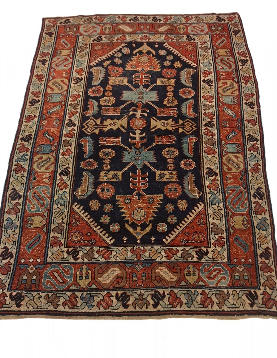 Tapis Caucasien Ancien Fait Main, Région De Shirvan