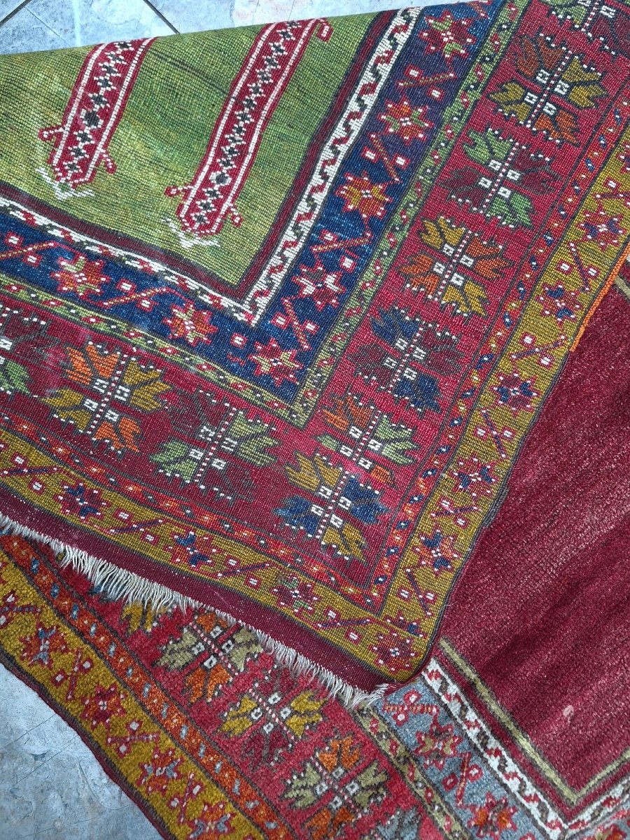 Handmade Turkish Yuruk Prayer Rug-photo-2