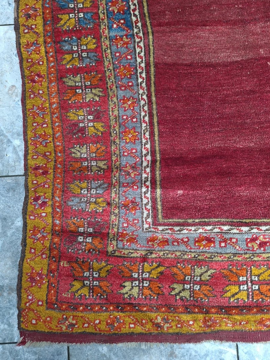 Handmade Turkish Yuruk Prayer Rug-photo-4