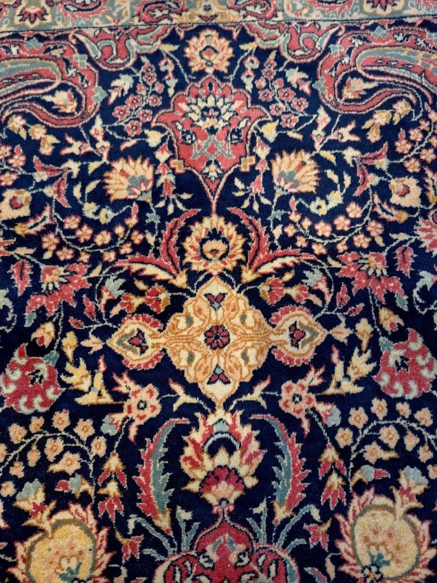 Old Handmade Sarouk Rug-photo-1