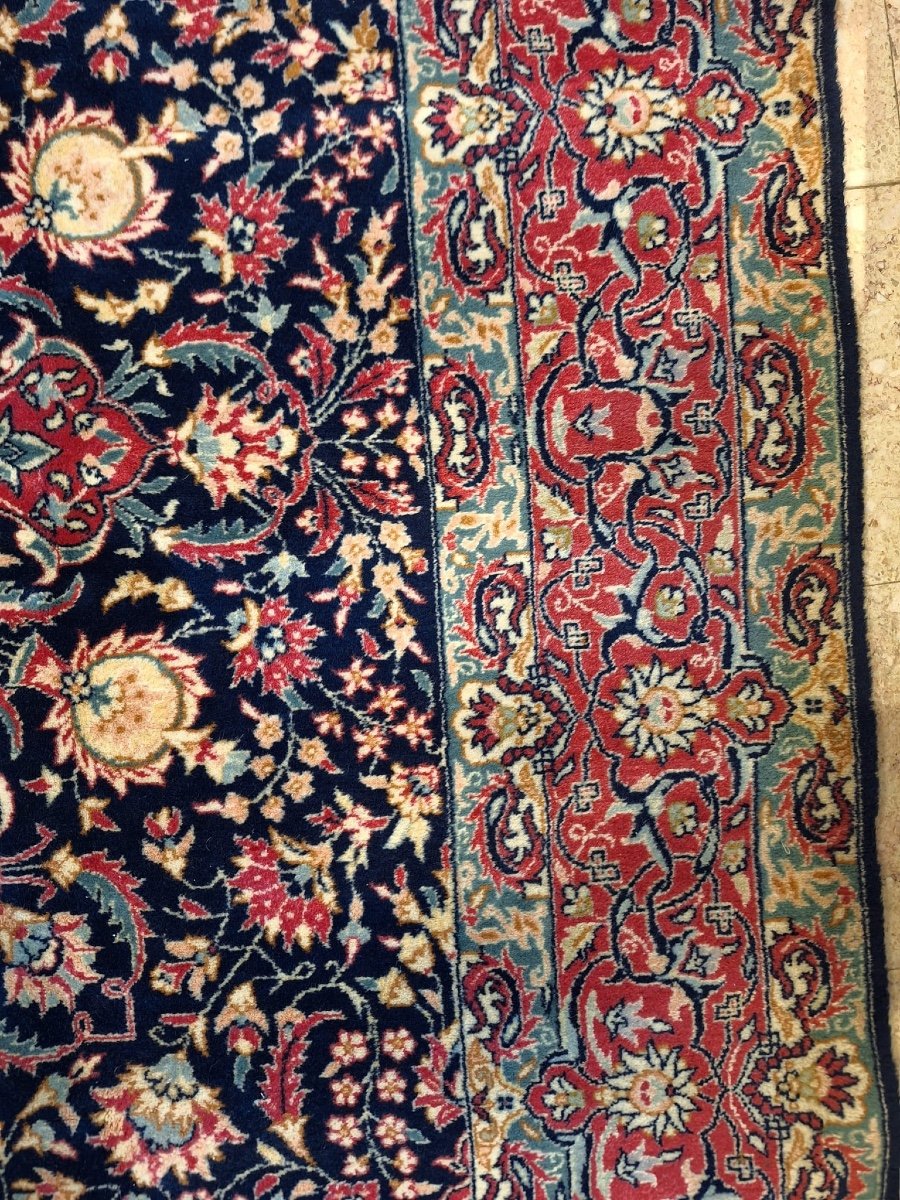 Old Handmade Sarouk Rug-photo-6