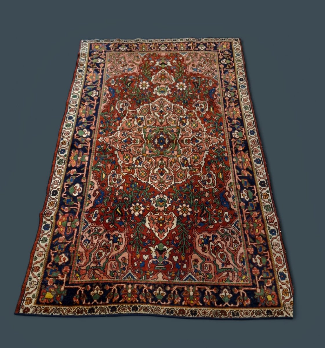 Antique Handmade Bakhtiari Rug-photo-2