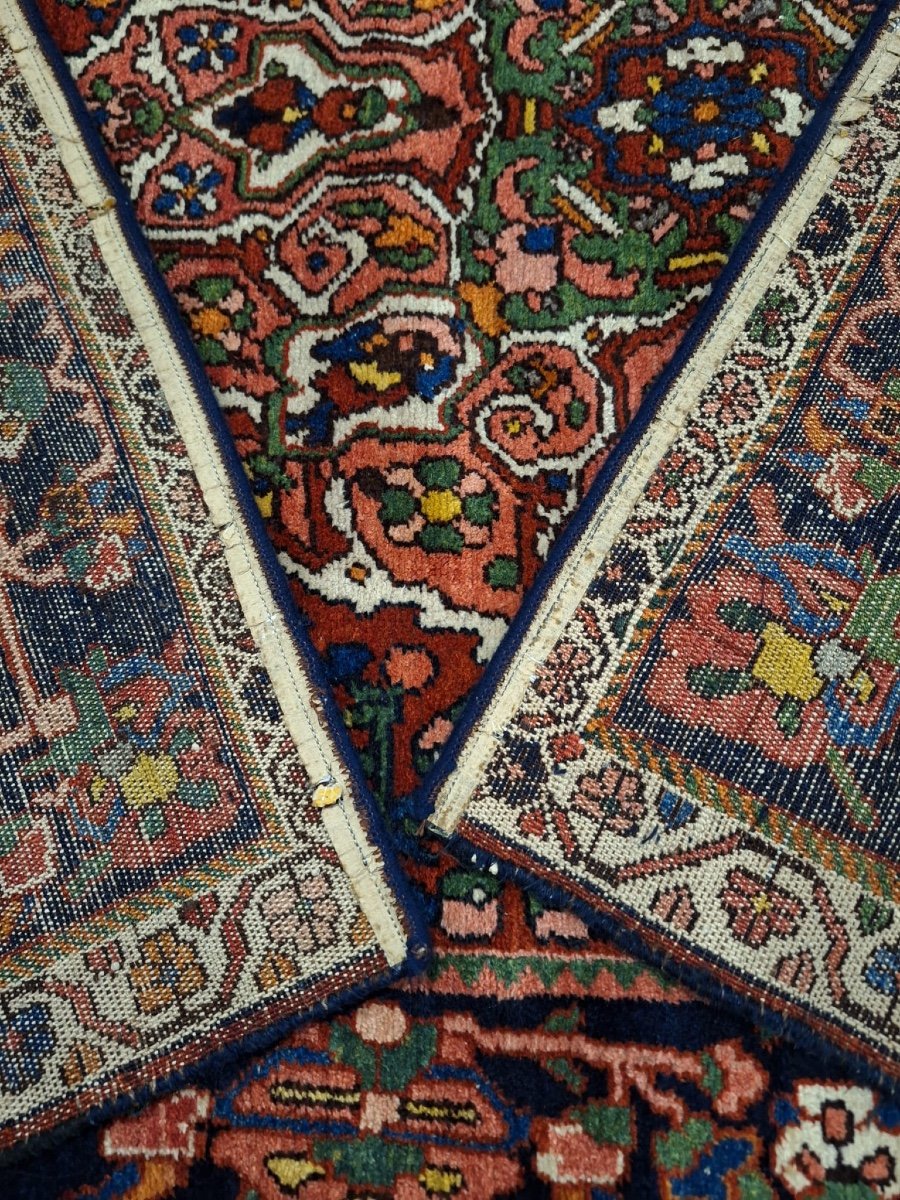 Antique Handmade Bakhtiari Rug-photo-4