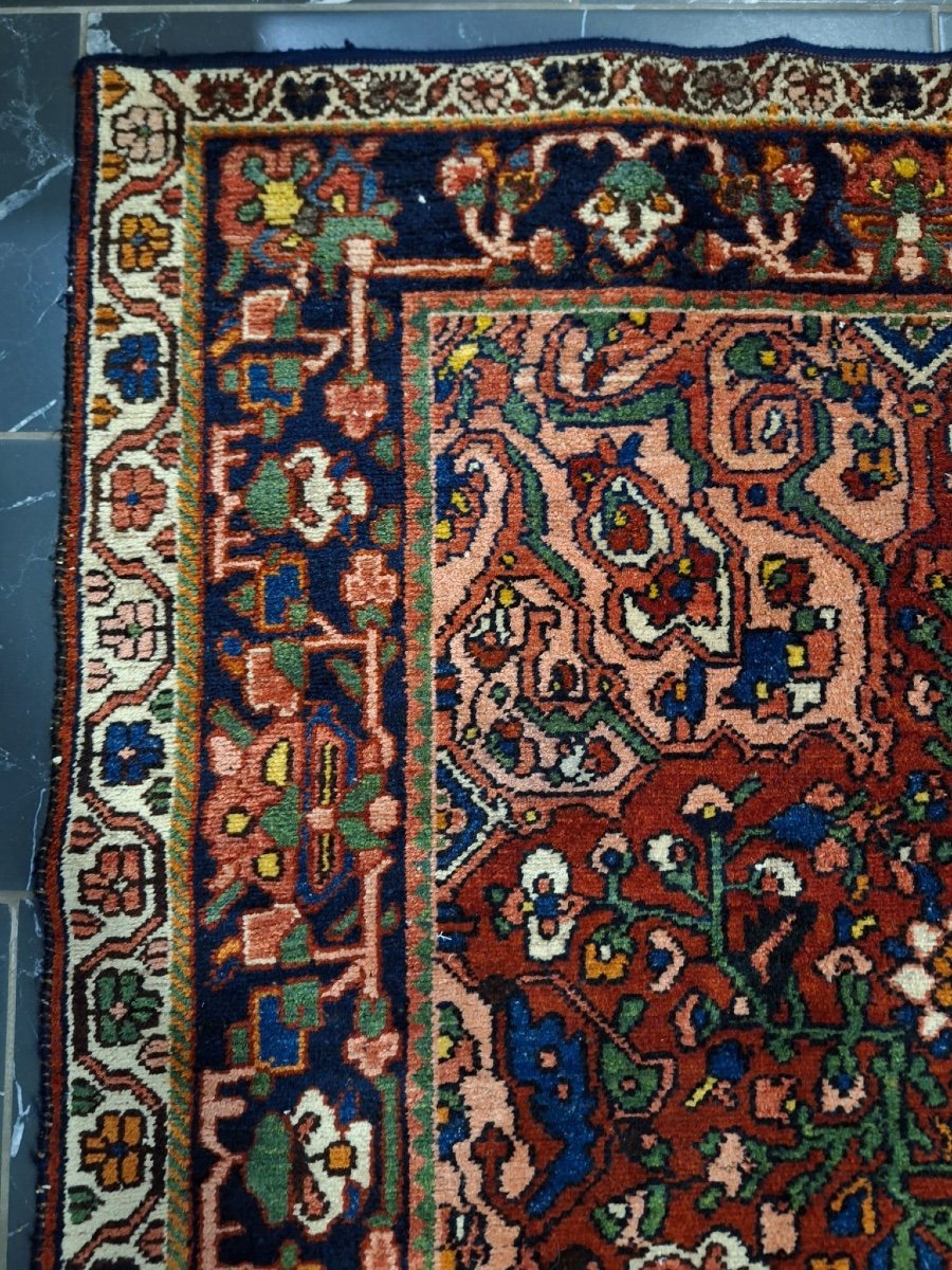 Antique Handmade Bakhtiari Rug-photo-1