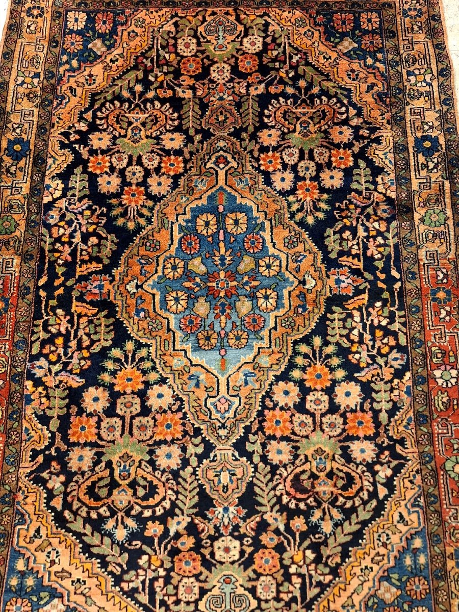 Jozan Sarouk Hand Knotted Vintage Rug-photo-2