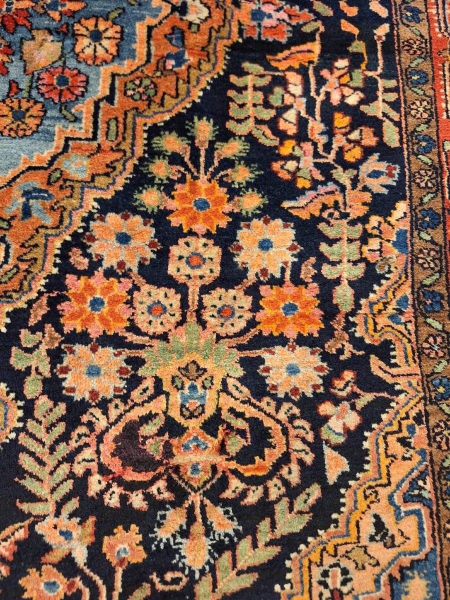 Jozan Sarouk Hand Knotted Vintage Rug-photo-3