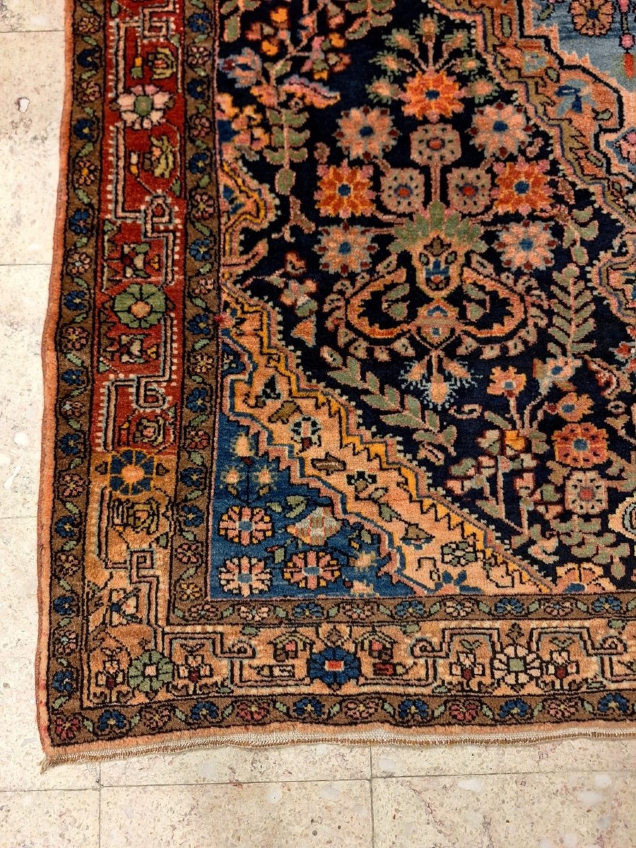 Jozan Sarouk Hand Knotted Vintage Rug-photo-3