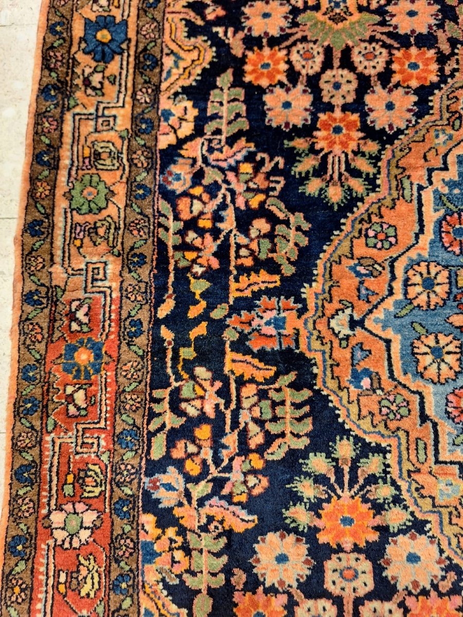 Jozan Sarouk Hand Knotted Vintage Rug-photo-4