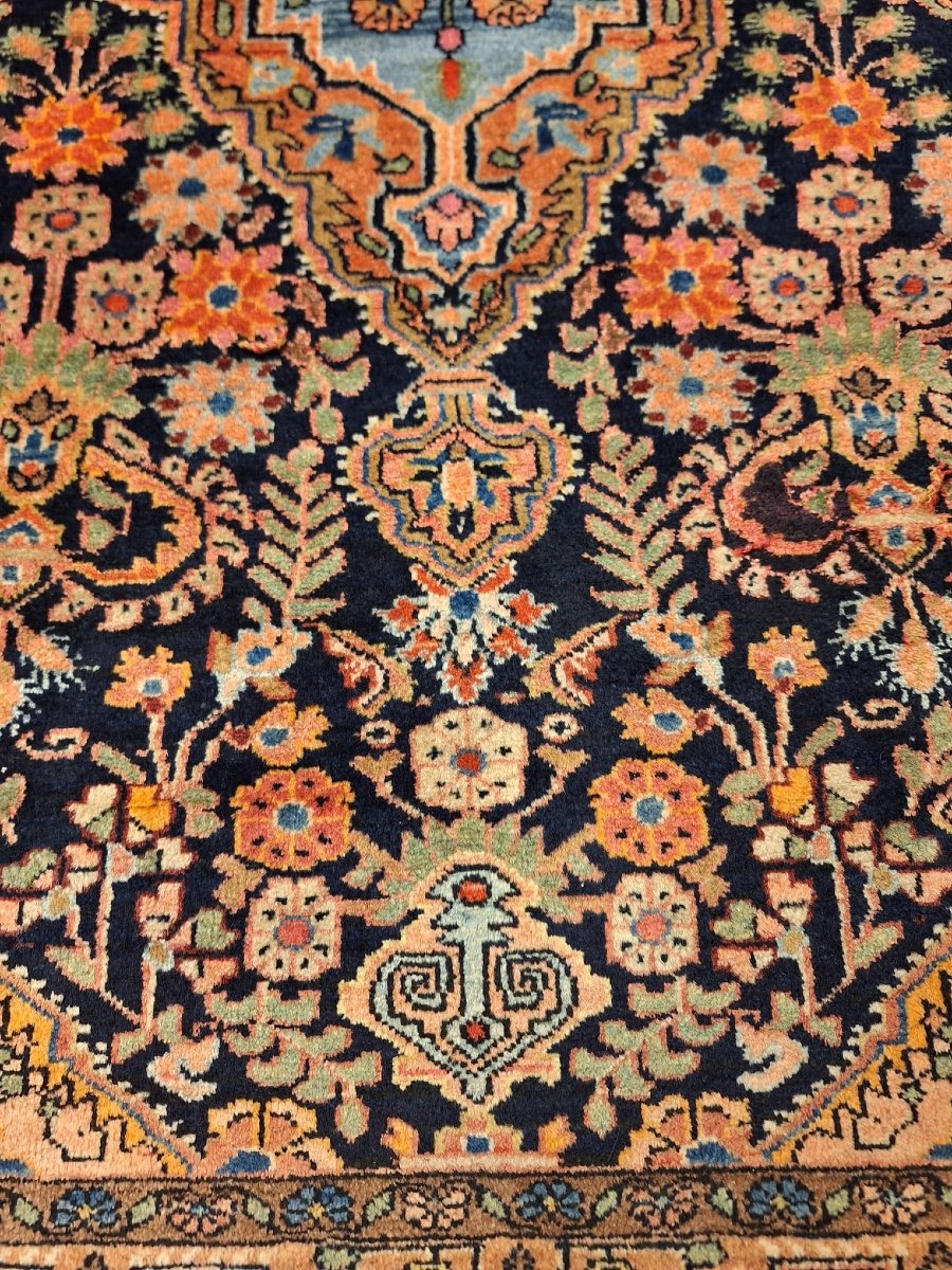 Jozan Sarouk Hand Knotted Vintage Rug-photo-6