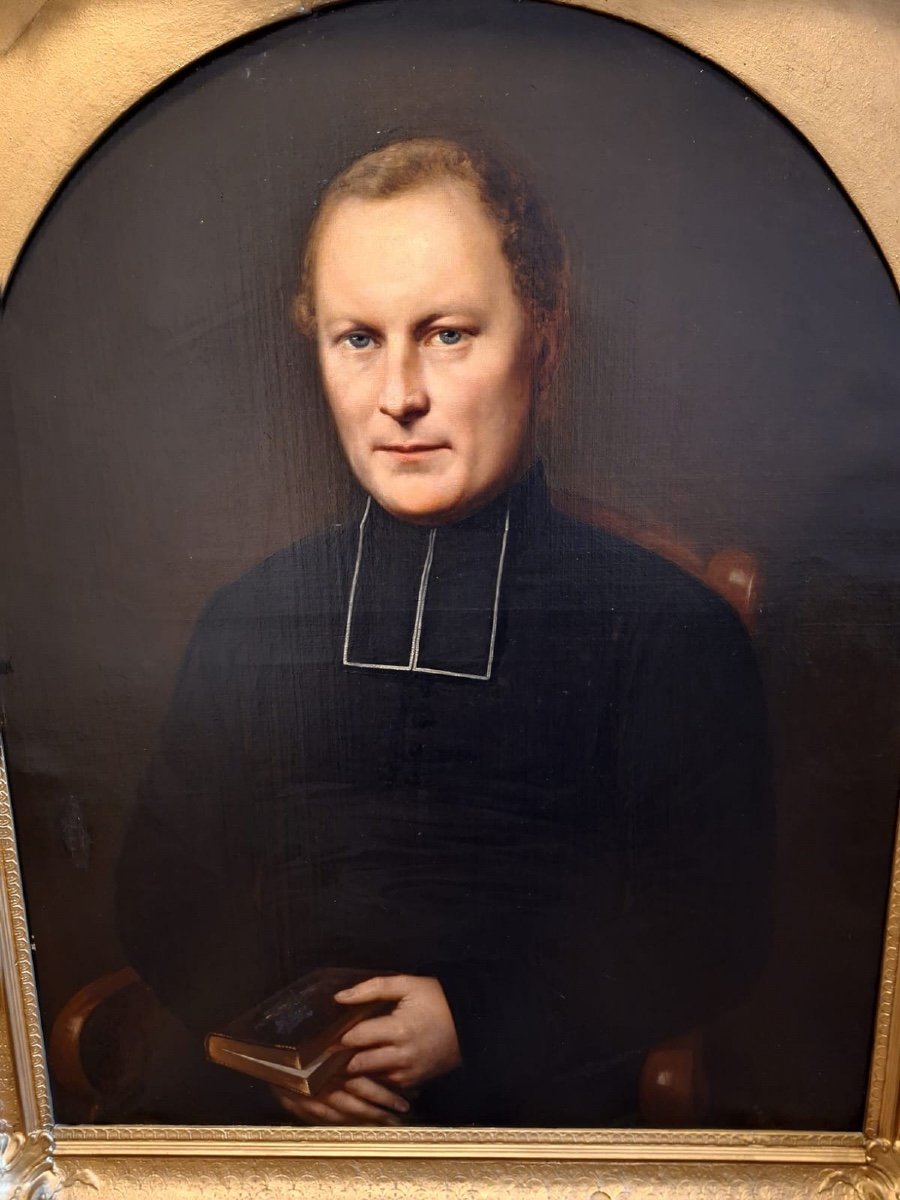 Antique Portrait Of A Pastor-photo-2