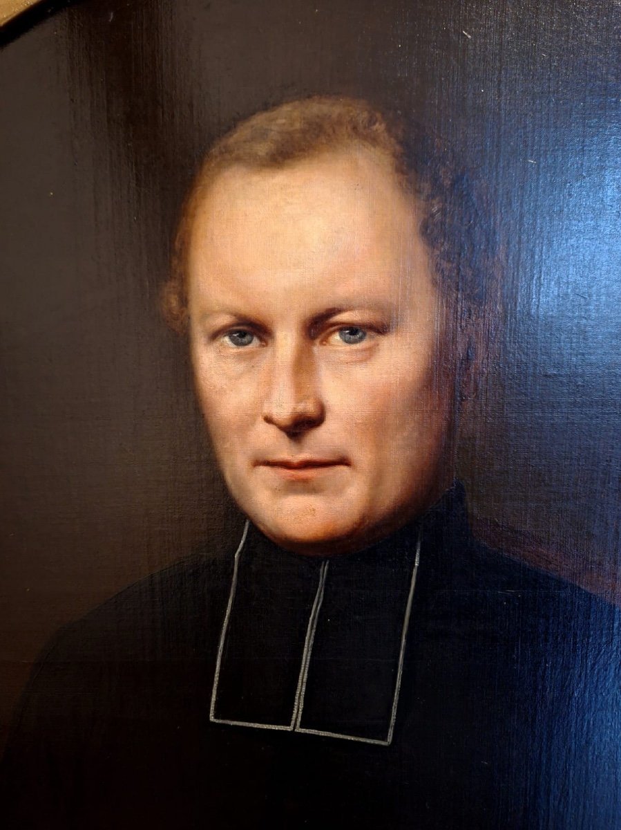 Antique Portrait Of A Pastor