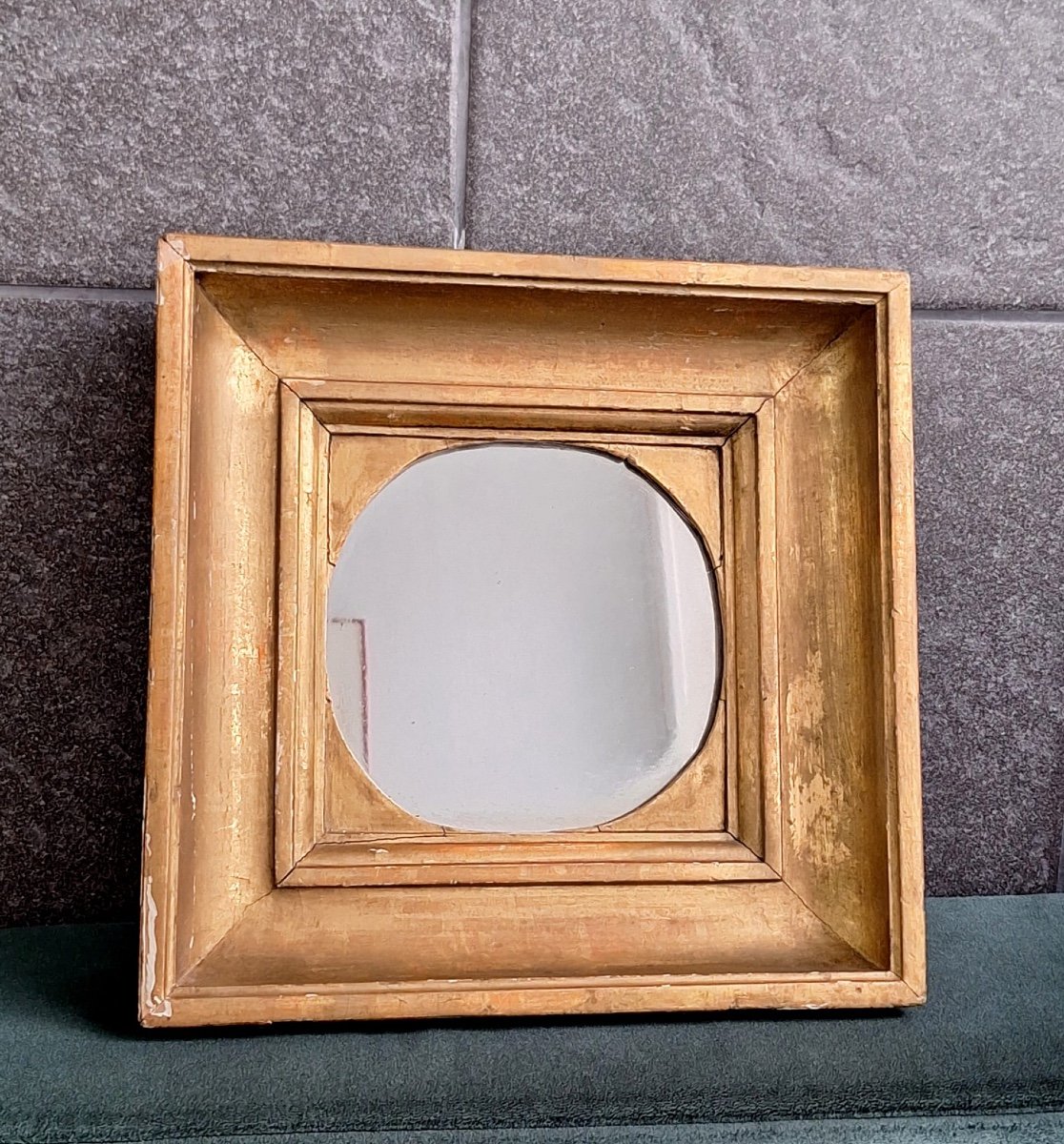 Beau Petit Miroir Ancien, XVIIIe Siècle