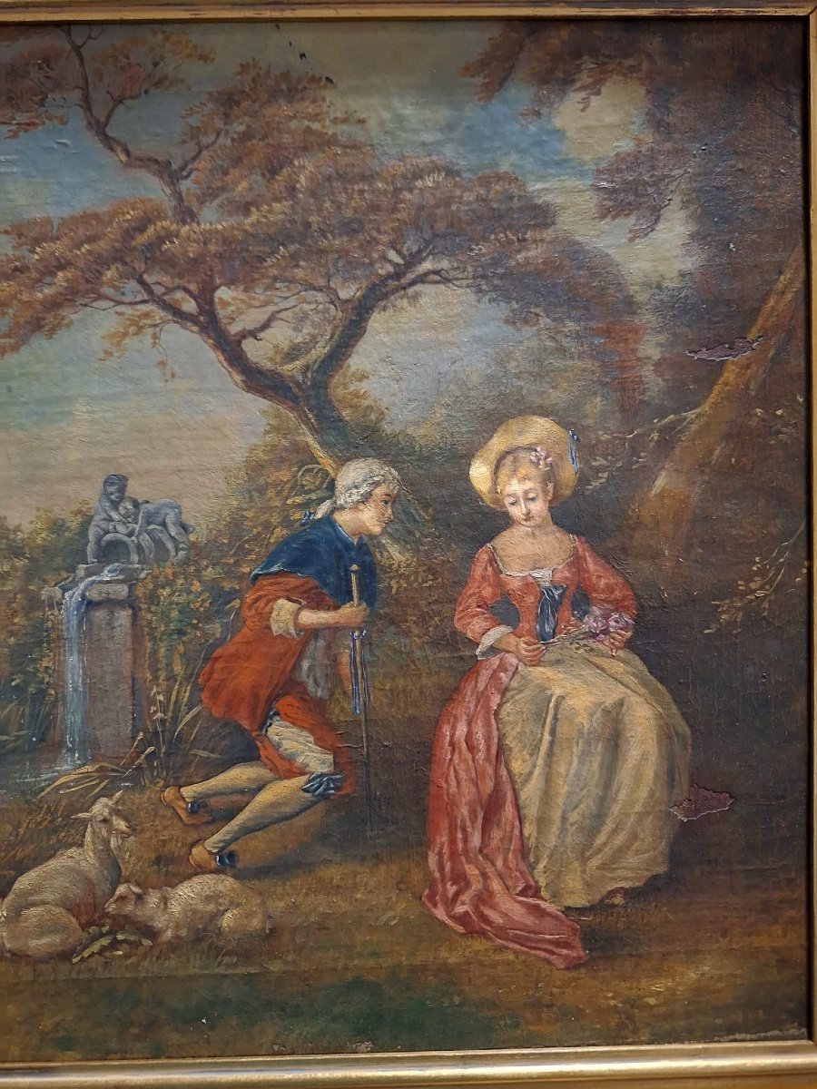 Beautiful Painting, School Of François Boucher-photo-4