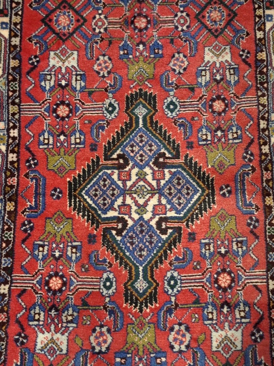 Asadabad Vintage Hand Knotted Rug-photo-2