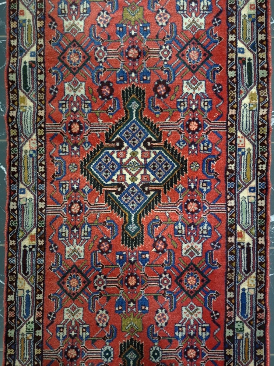 Asadabad Vintage Hand Knotted Rug-photo-1