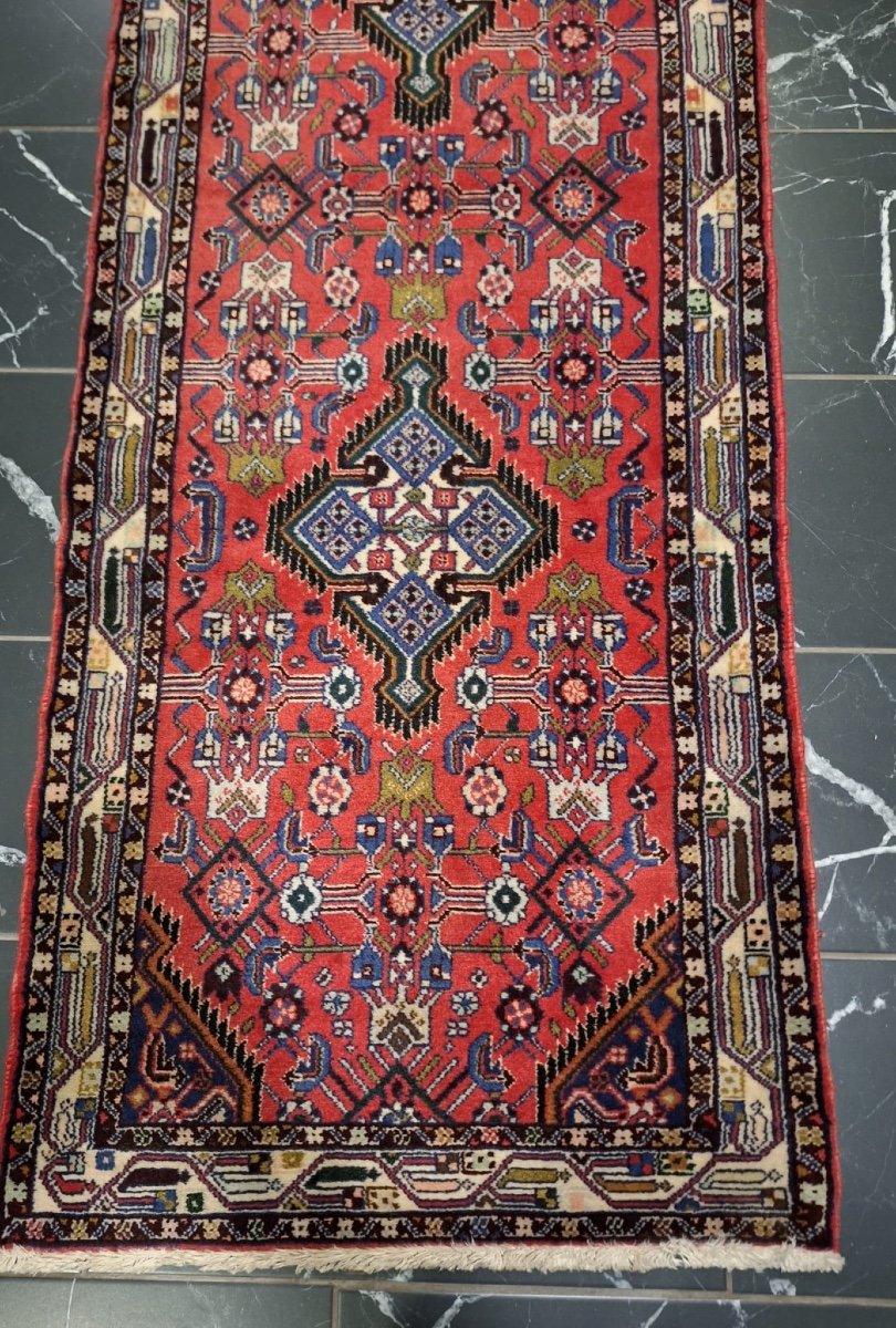 Asadabad Vintage Hand Knotted Rug-photo-2