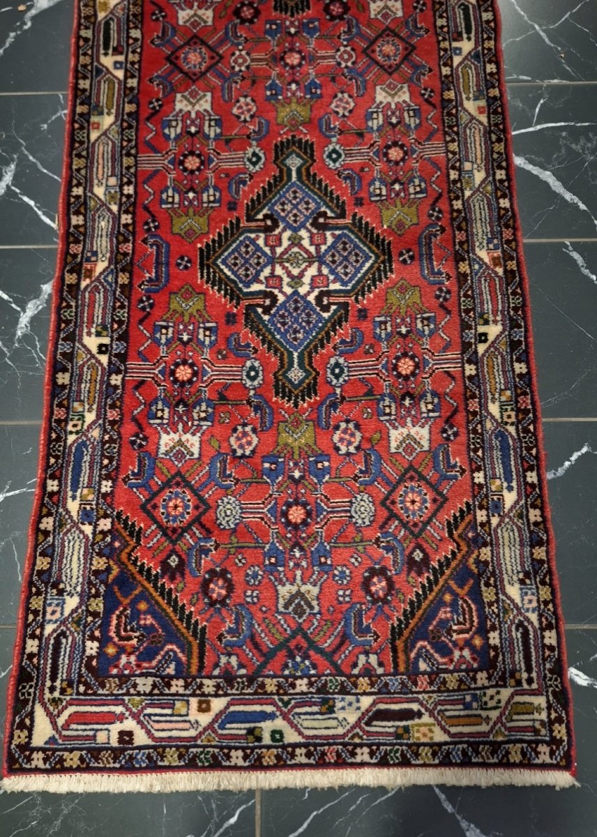 Asadabad Vintage Hand Knotted Rug-photo-5