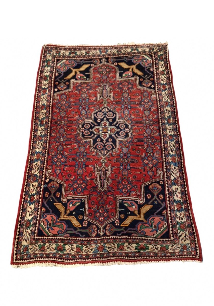 Vintage Hand Knotted Bidjar Rug