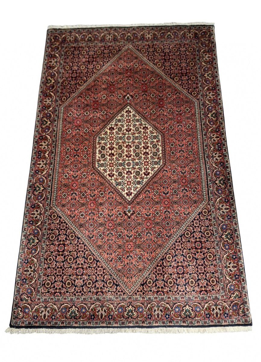 Tapis Persan Noué Main Bidjar Tekab