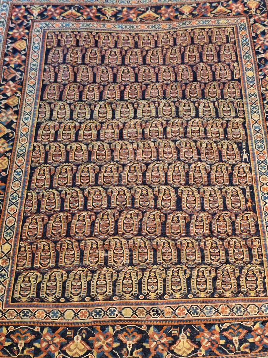 Avshar Hand Knotted Antique Rug-photo-5