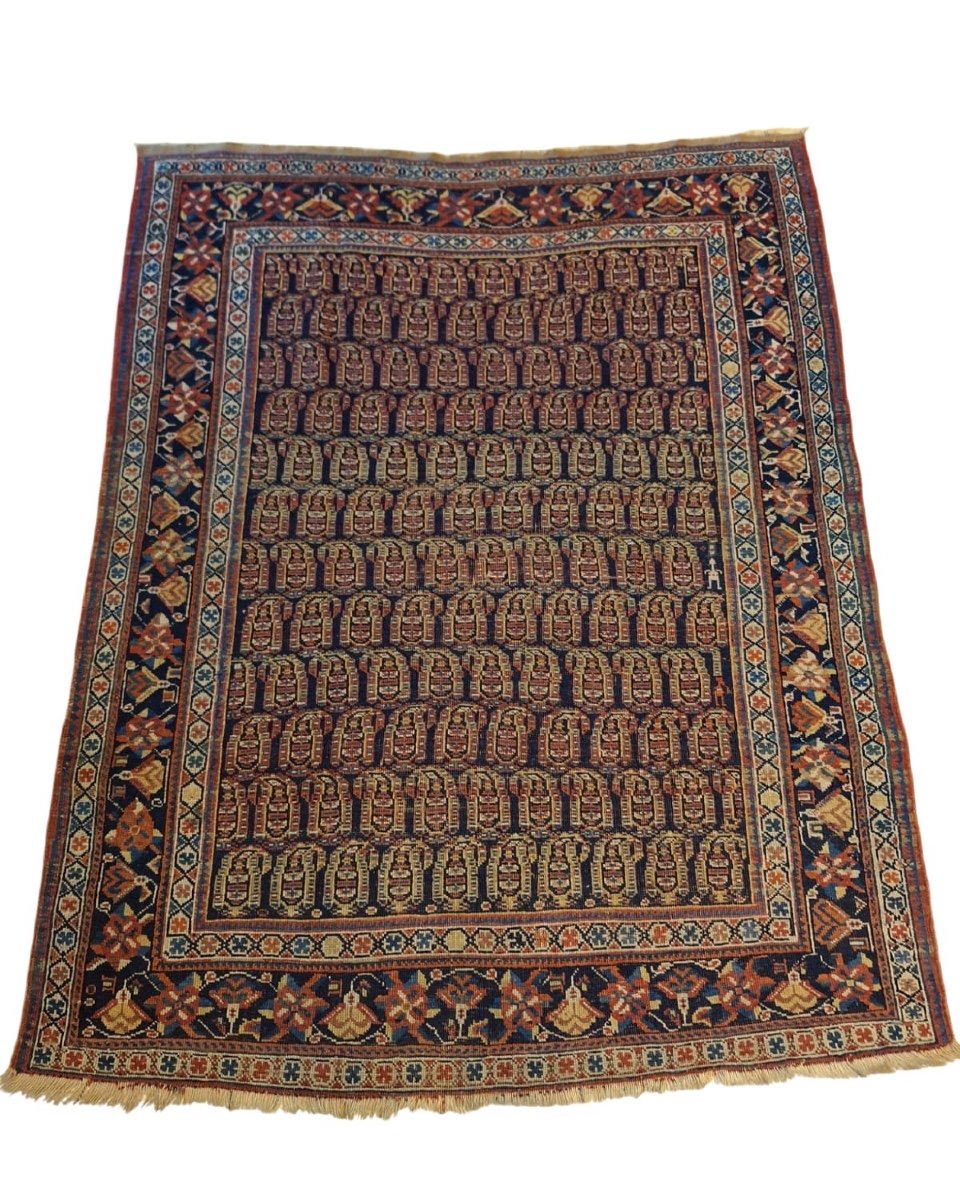 Avshar Hand Knotted Antique Rug