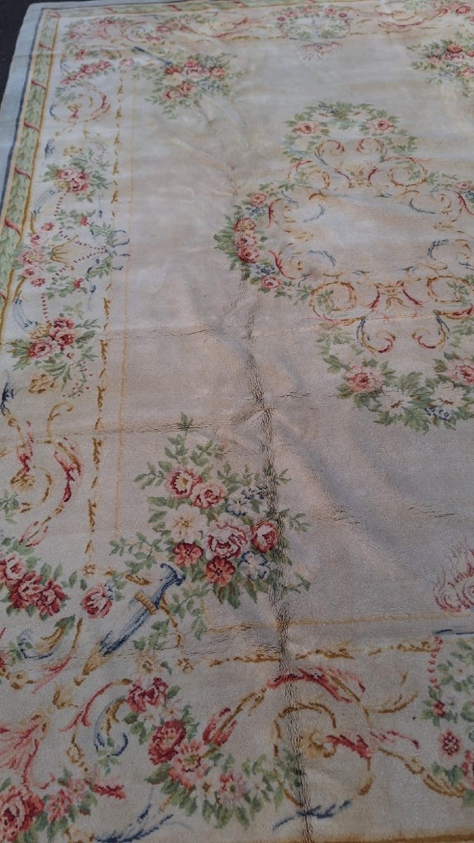 Large Savonnerie Style Rug-photo-3