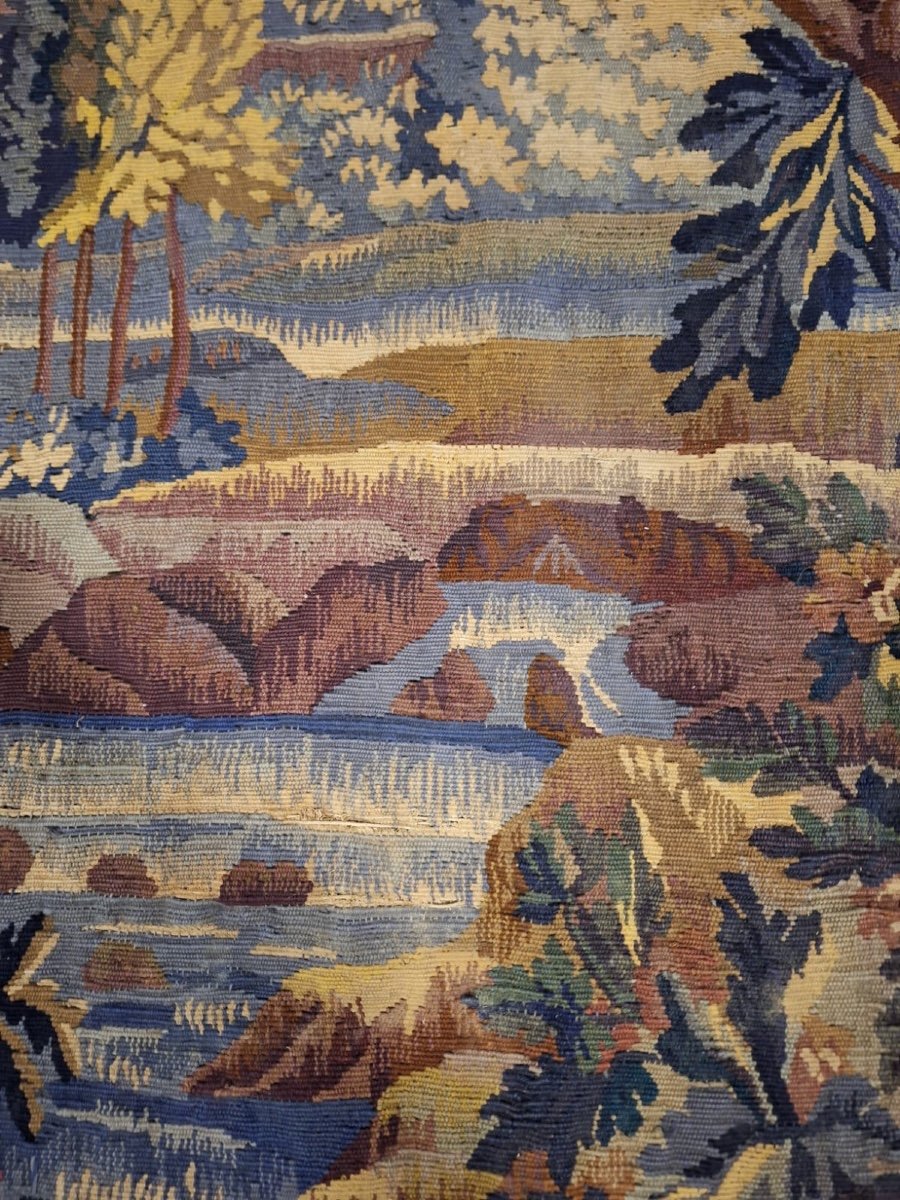 Antique Tapestry, 19th Century-photo-3