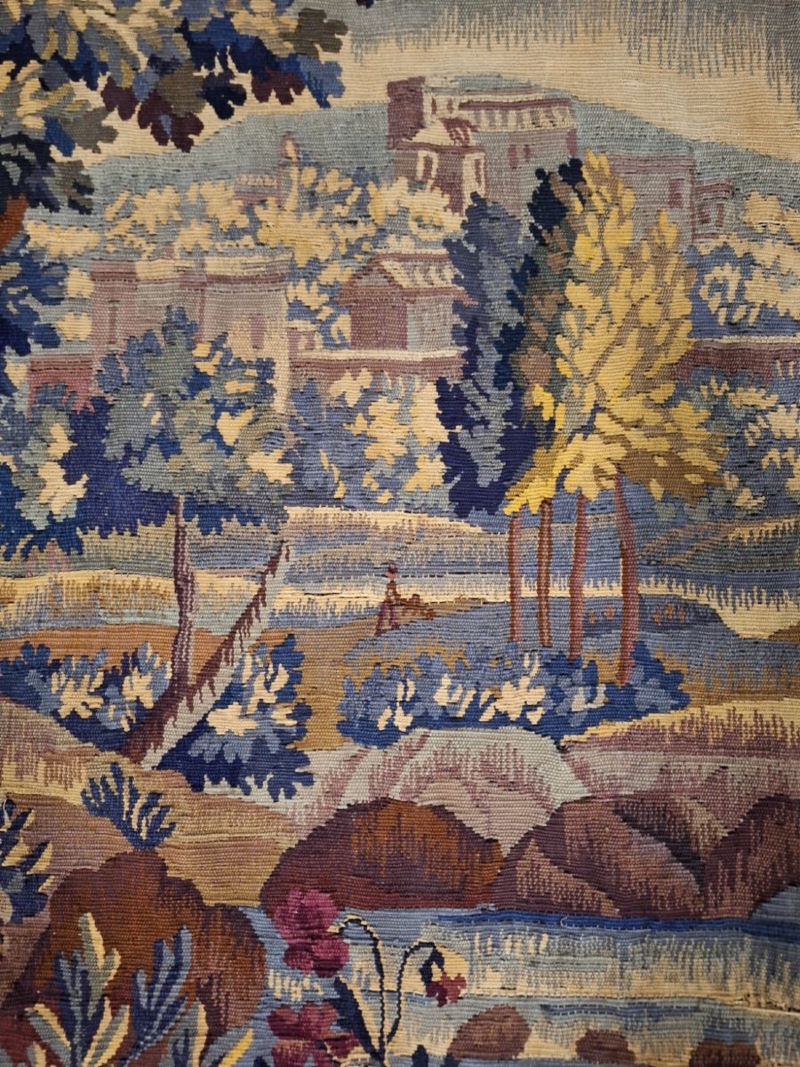 Antique Tapestry, 19th Century-photo-6