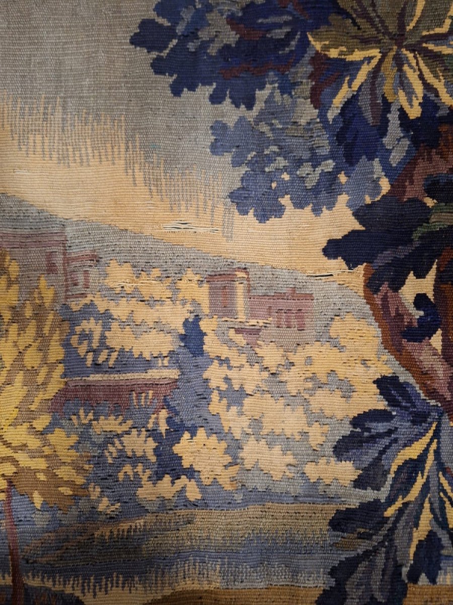 Antique Tapestry, 19th Century-photo-7