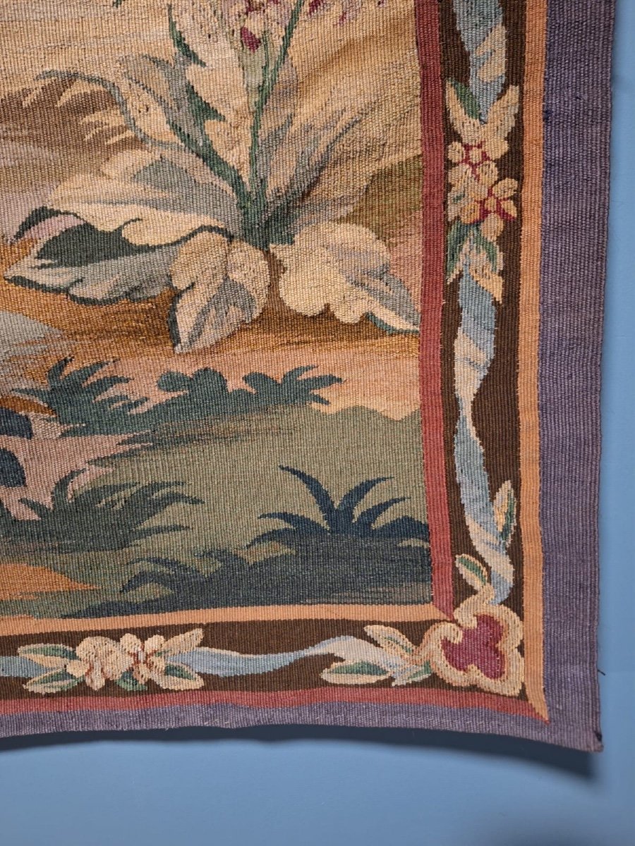 French Aubusson Tapestry, 19th Century-photo-4