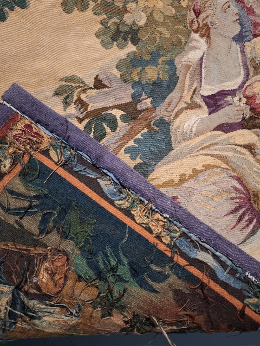 French Aubusson Tapestry, 19th Century-photo-5