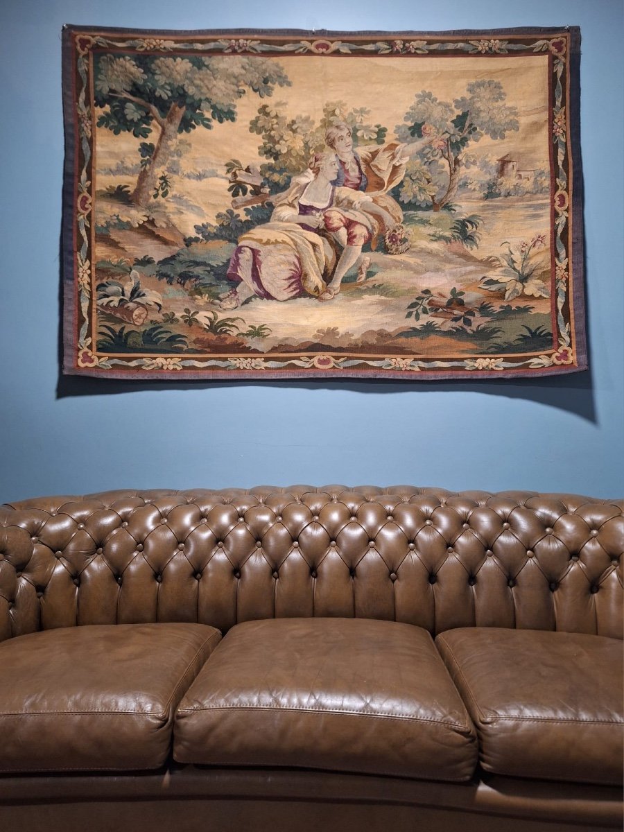 French Aubusson Tapestry, 19th Century