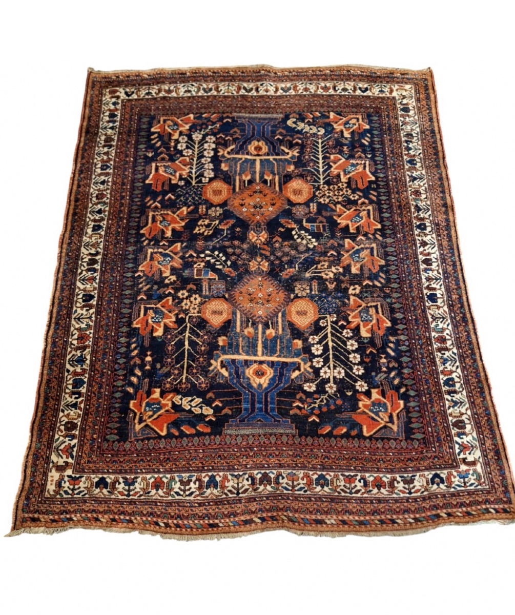 Antique Hand-knotted Carpet, Avshar, Iran