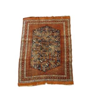 Tapis Ancien Fait Main Avshar, Iran