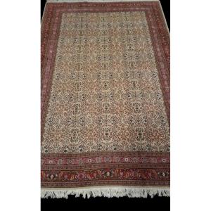 Old Hand-knotted Tunisian Rug, Sarouk Design