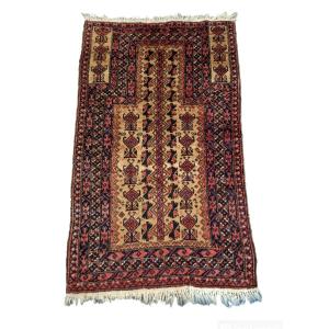 Antique Hand Knotted Baluch Rug, Afghanistan