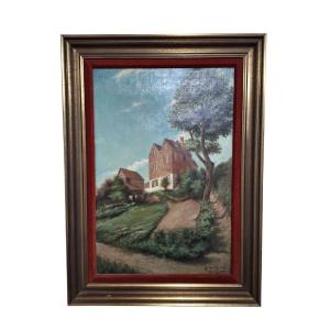 Antique Painting, Signed Ant.van Hammée, 1885