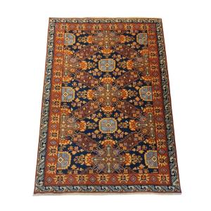 Vintage Hand Knotted Turkish Rug, Kuba Seichor Design